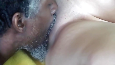 Milf takes a hot pussy and gets fucked in a hot interracial scene