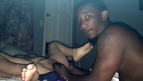 Milf cunnilingus and anal play with her hairy twat