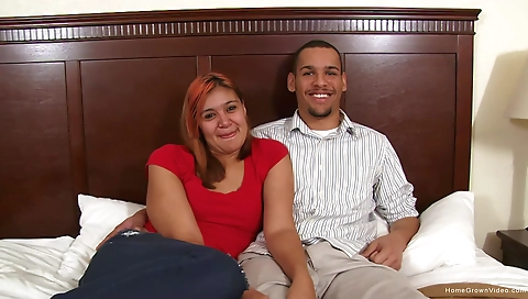 Ebony hottie enjoys getting fucked and she gets cum on her face