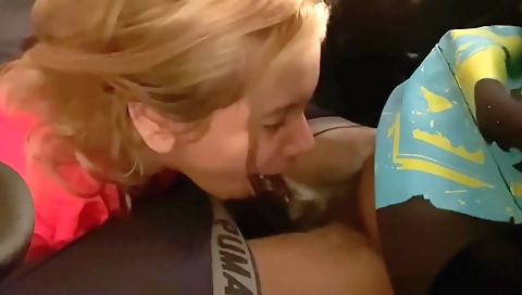 Latina amateur gets deepthroat sucked and gets facial