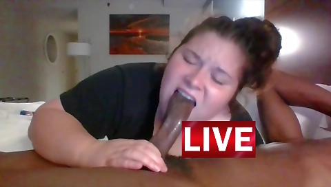 Big cock and a sexy tattooed brunette in a interracial movie