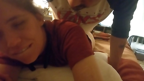 Amateur couple with sexy bodies is fucking each other