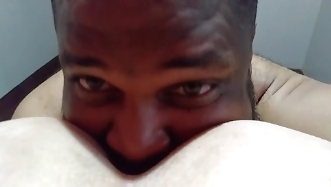 Latina babe in a black t-shirt and sexy lingerie getting fucked