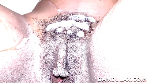 Black dude fucks ebony girlfriend in her 3rd pussy