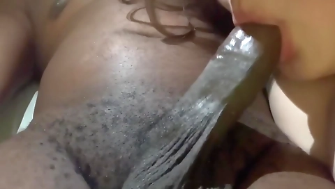 Big ass brunette gets anal creampie in her mouth and ass